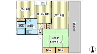 物件間取画像